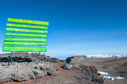 Kilimanjaro summit